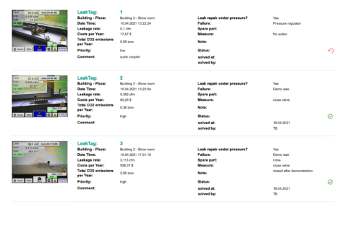 CS Leak Reporter V2 - Reporting Software for LD 500/510 - Image 6